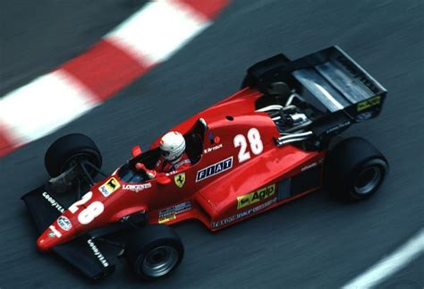 Rene Arnoux Monaco 1983 Ferrari F1 Ferrari Scuderia Ferrari Racing