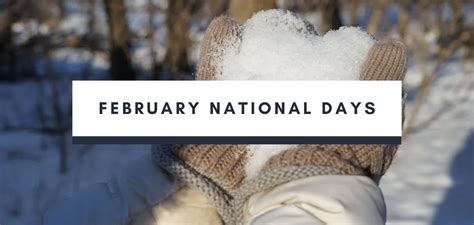 February National Days 2024 Digital Hygge
