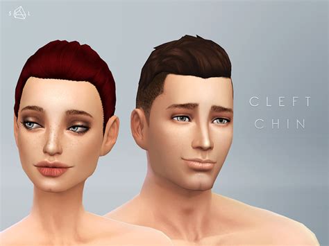 The Sims Resource Cleft Chin