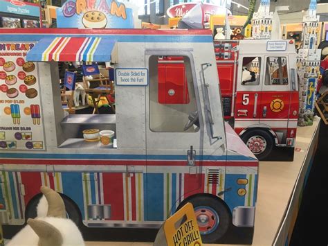 Draw your cone on the backside of the cardboard box). Melissa and Doug Food Truck | Ice cream cart, New toys ...