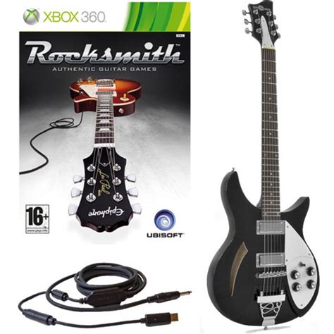 Rocksmith Xbox 360 Santa Ana Electric Guitar Black Gear4music