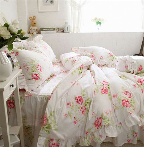 What would a princess bedroom be without a princess bed? Pink rose princess bed set,twin full king queen,american ...