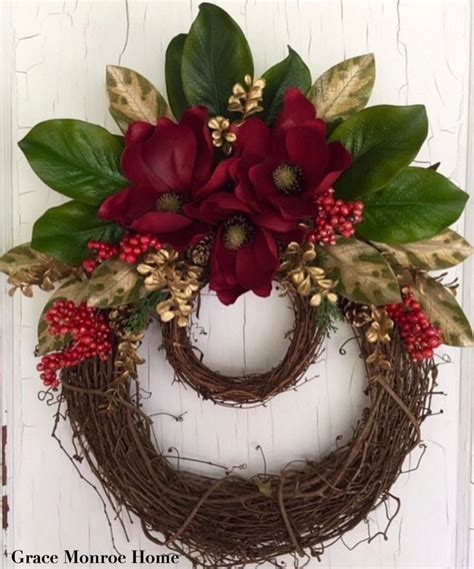 Sales Page Wreath Decor Magnolia Christmas Wreath Christmas In July