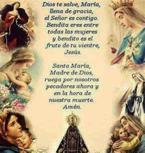 Dios Te Salve Maria Ave Maria Prayer Hail Mary Hail Mary Prayer