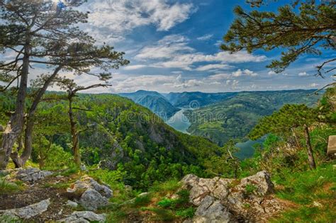 Beautiful Serbian Landscape Panorama Stock Image Image Of Beautiful
