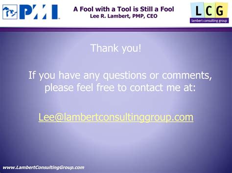 Ppt Thank You If You Have Any Questions Or Comments Please Feel
