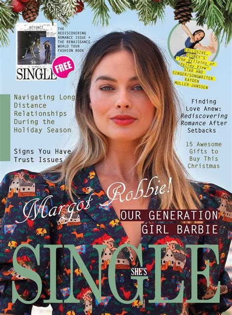 Margot Robbie In Shes Single Magazine October Hawtcelebs