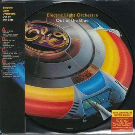 Electric Light Orchestra Out Of The Blue 40th Anniversary Vinyl At