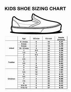 Kids Shoe Size Chart Sizing Chart Childrenshoes Baby Shoe Sizes
