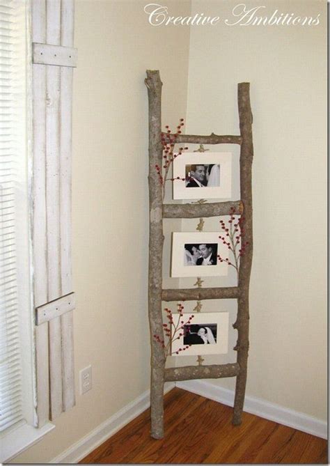 DIY Tree Branch Picture Frames Pictures, Photos, and Images for