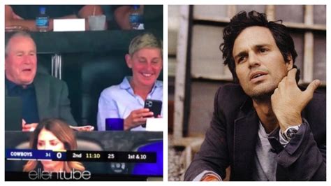 Mark Ruffalo Slams Ellen Degeneres For Hanging Out With George W Bush News Nation English