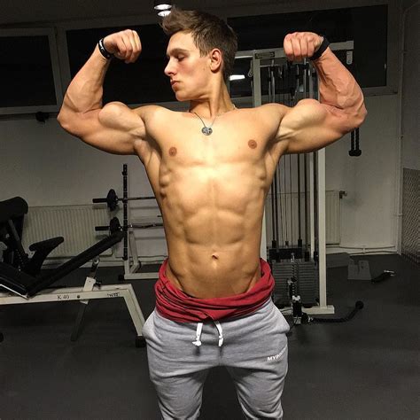 Search results for white kid. front double biceps | Muscle Inspiration