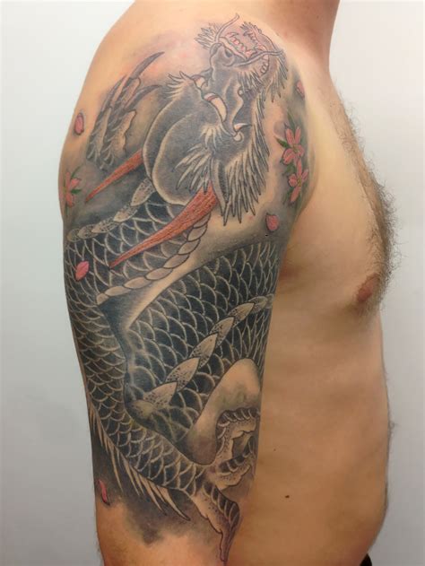 Traditional japanese tattoos that are done by hand are referred to as tebori, however tattoo technology has caught up and most designs are now done by artist's using a machine. Best Traditional Japanese Style Tattoo artists in Perth - Primitive Tattoo