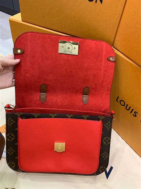 Louis Vuitton Vaugirard Monogram Coquelicot Bag Luxury Bags And Wallets