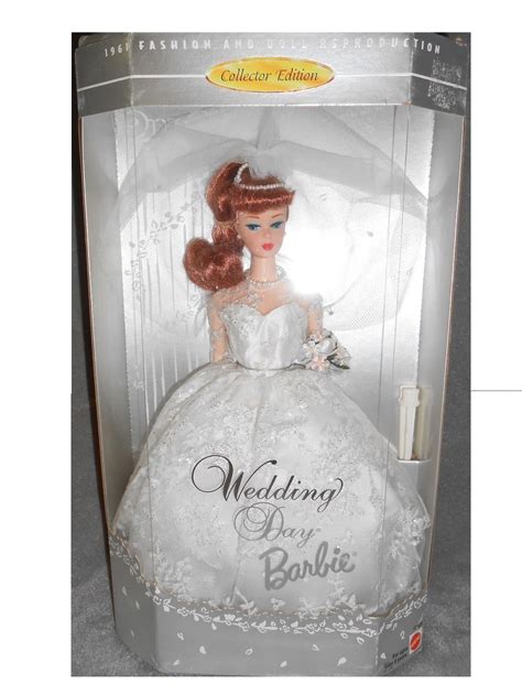 Wedding Day Barbie Red Hair Fashion And Doll Reproduction Collector Edition Gift To Gadget