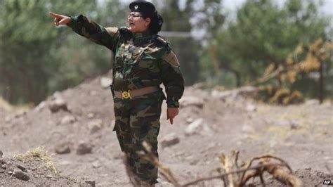 Iraq Crisis Kurdistans Female Fighters Take On Isis Bbc News