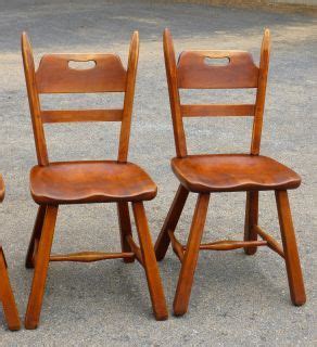 Cushman manufacturing company of north bennington, vermont, with value guide. 4 Cushman Colonial Creations Maple Dining Chairs 4125 No Reserve | Maple furniture, Dining chairs