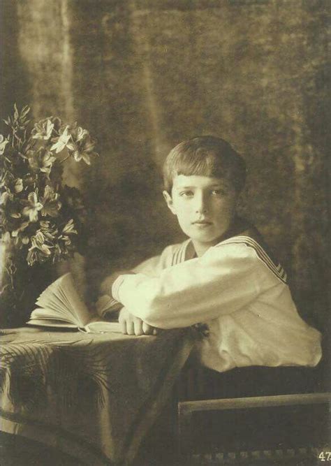Tsarevich Alexei Nikolaevich Romanov Of Russia In 1913a♥w Russian