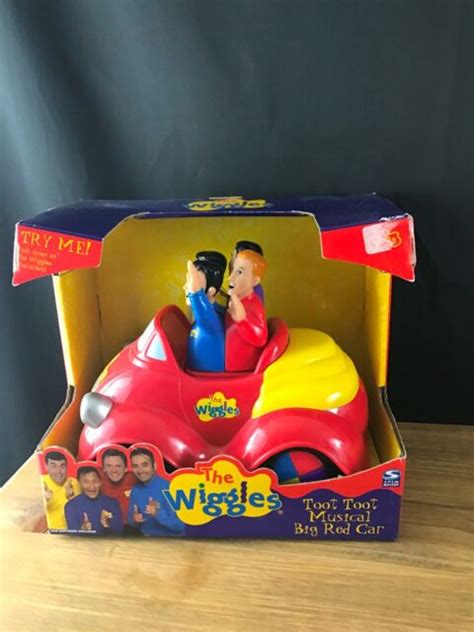 The Wiggles Bump N Go Big Red Car Tv And Movie Character Toys Toys And Hobbies