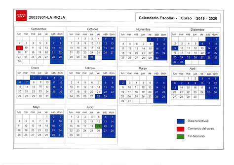 Calendario Escolar 2023 La Rioja Calendario Escolar 2022 2023 En La