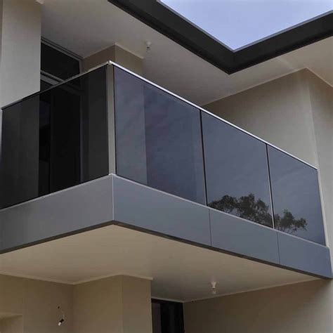 Solid Aluminum Groove For Glass Railings Yurihomes