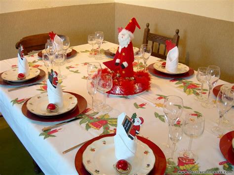 Decoracion de mesas: Mesa Navidad de Papa Noel