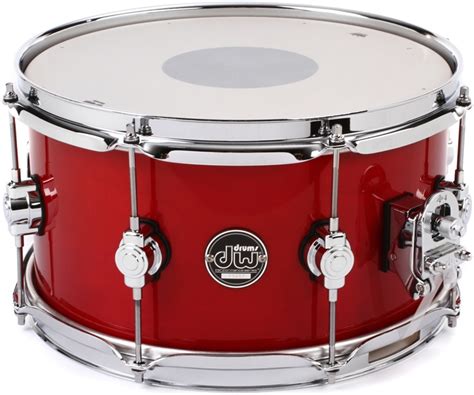 Dw Performance Series Snare Drum 7x13 Candy Apple Red Lacquer
