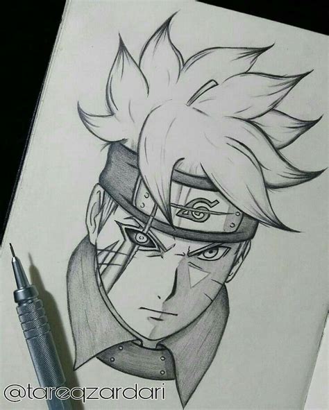 Pin By V V On Boruto In 2020 Naruto Sketch Anime Character Drawing
