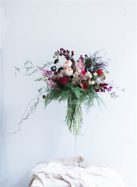 Cutting cost is a difficult job for any bride when it comes to her wedding. Jewel Tone & Peach Arrangement - Dandie Andie Floral ...