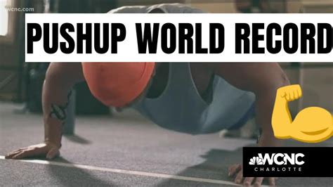 Local Veteran Trying To Beat Pushup World Record Youtube