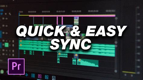 Adobe Premiere Pro Tutorial How To Sync Audio And Video For Beginners