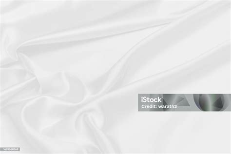 White Satin Fabric Texture Soft Blur Background Stock Photo Download