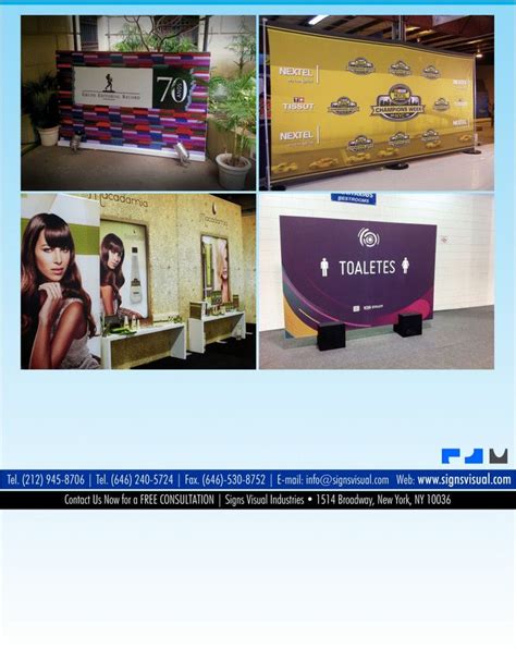 Signs Visual Prints Custom Backdrop Displays And Backdrop Graphics In