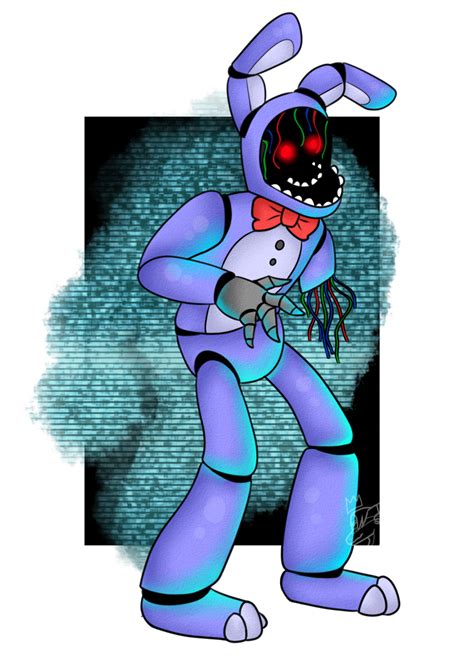 Withered Bonnie By Icemarked On Deviantart
