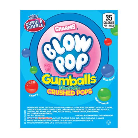 Blow Pop Gumballs 850 Count Gumball Machine Warehouse