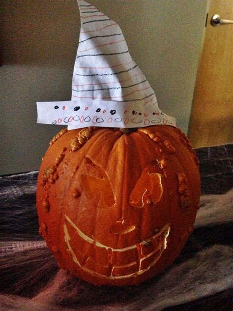 Eventually he too, found some one to carve a face for him. Have you ever seen a pumpkin with wart-like bumps all over ...