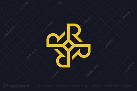 Letter R Monogram Logo