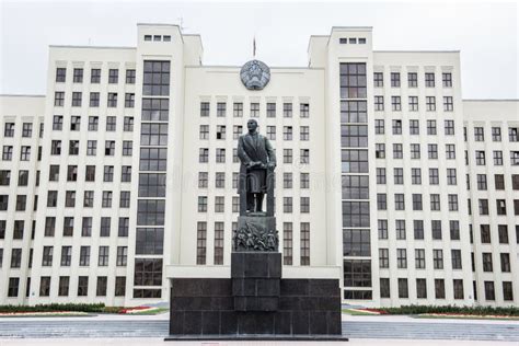 House Government Of Belarus Stock Image Image Of Architecture Famous