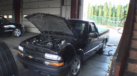 I'd be lying if i said i had any significant work capacity. 5-13-14 5.3 s10 swap - YouTube