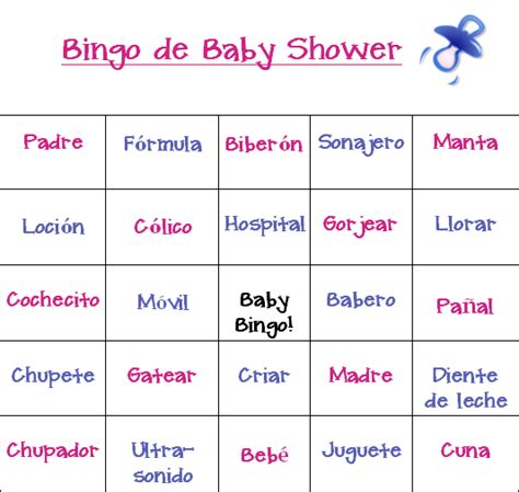 Una vez escrita, métela en un sobre bonito. Baby Shower Bingo es un juego de baby shower muy divertido ...