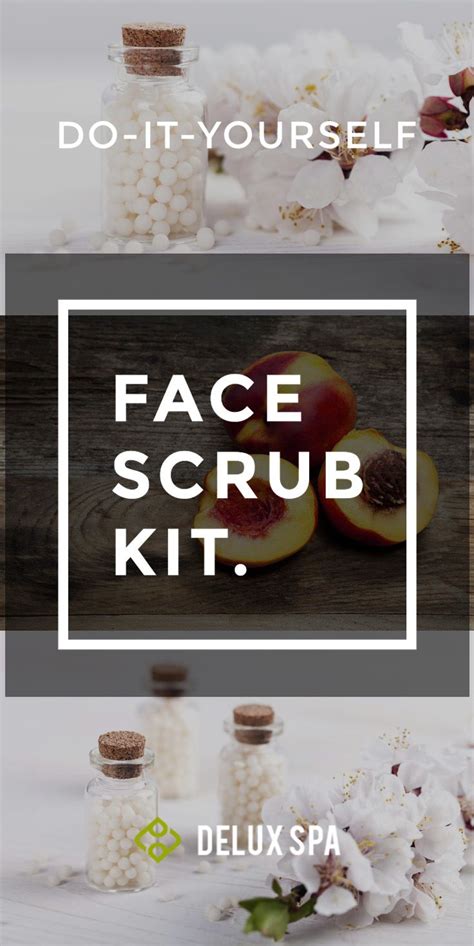 Monthly Beauty Products Face Scrub Do It Yourself Kit Natural