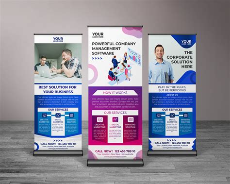 Professional Corporate Roll Up Banner Design 2020 On Behance