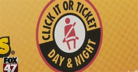 Click It Or Ticket Seat Belt Campaign Starts