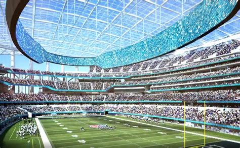 Pantalla Gigante Del Sofi Stadium Casa De Rams Y Chargers Está Lista