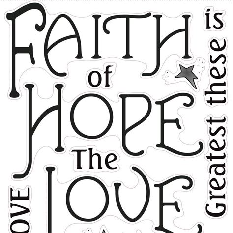 Faith Hope And Love Peel And Stick Quotable Peel And Stick