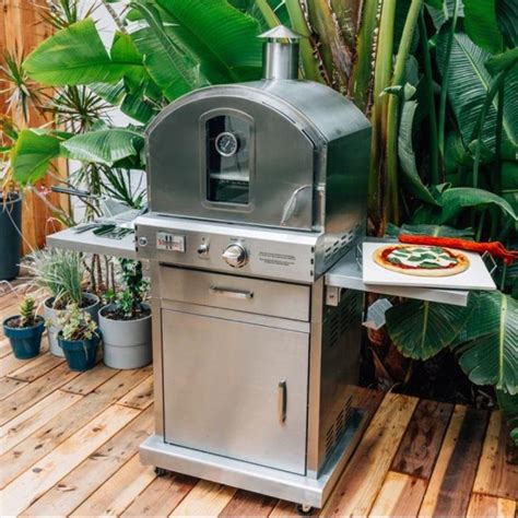 Summerset Pacific Living Mobile Lp Natural Gas Pizza Oven