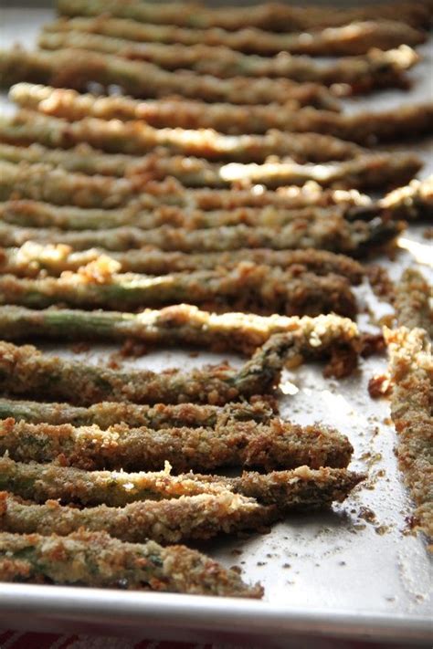 Then just sit back and wait for the mat to fall i can't find any article anywhere explaining exactly how olive oil works its magic on mats. Oven Baked Breaded Asparagus! flour eggs bread crumbs ...