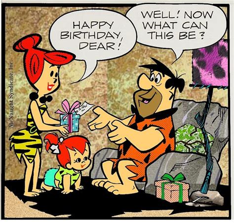 Flintstone Comic Strip Art Flintstones Comics Retro Cartoons