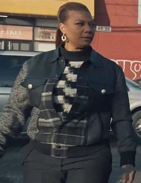The Equalizer S02 Queen Latifah Plaid Wool Jacket William Jacket
