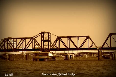 Ouachita River Railroad Bridge Louisiana Homes Railroad Bridge